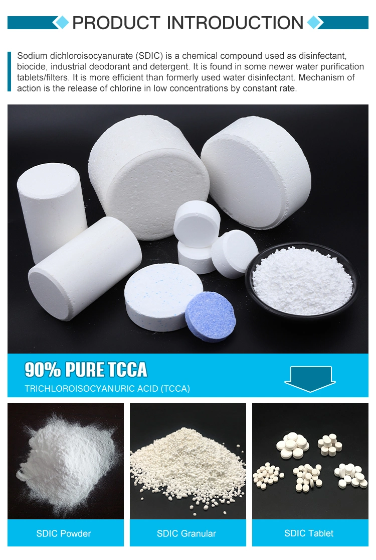 Factory Price CAS 2893-78-9 Sodium Dichloroisocyanurate