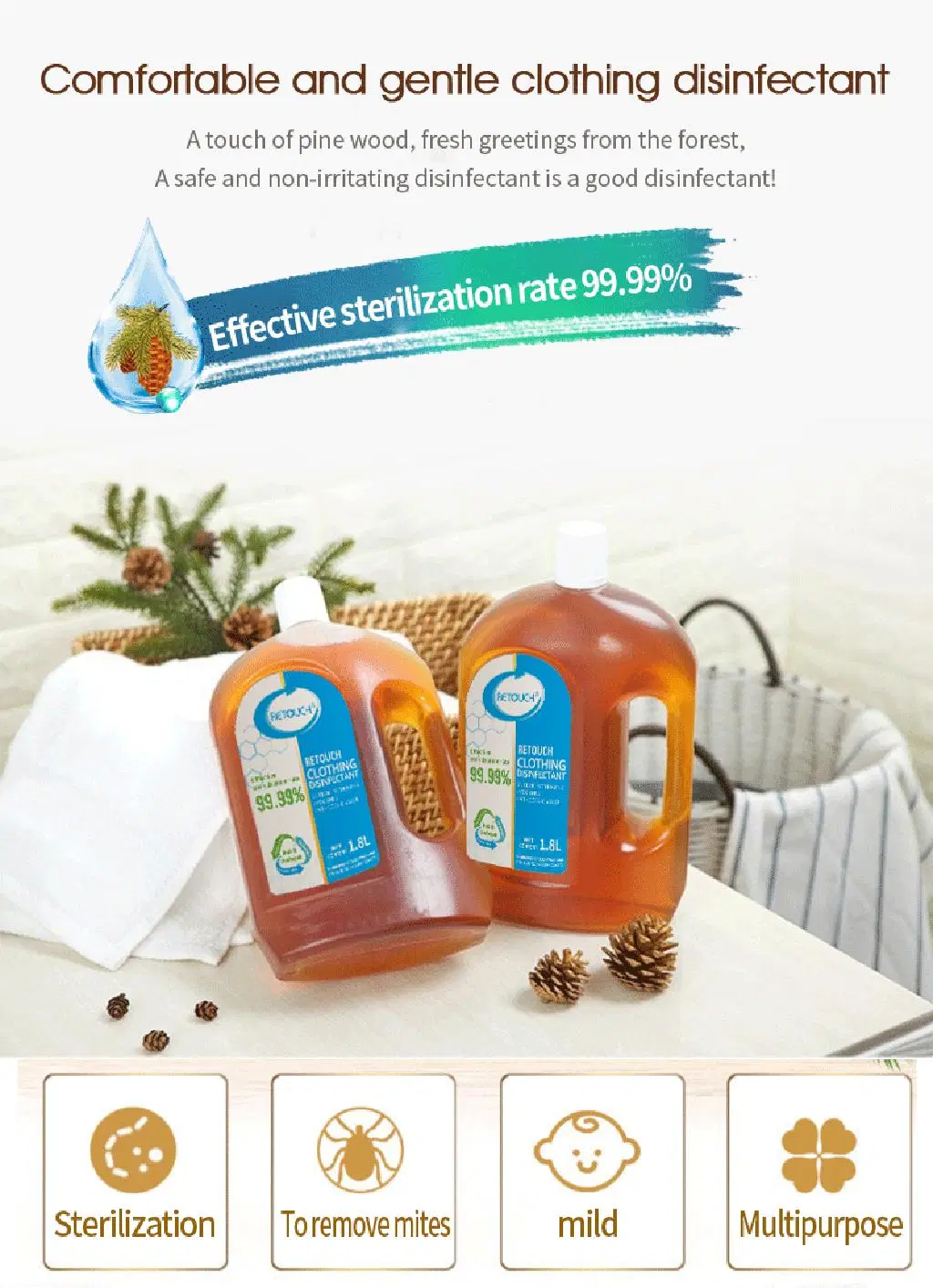 Floor Cleaning Liquid Cheap Price OEM Household Detergent Floor Cleaner