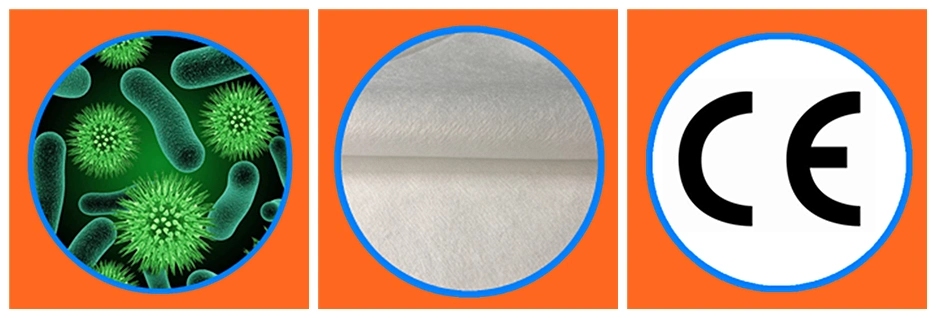 Surface Cleaning Disposable Medical Disinfectant and Detergent Wet Wipes